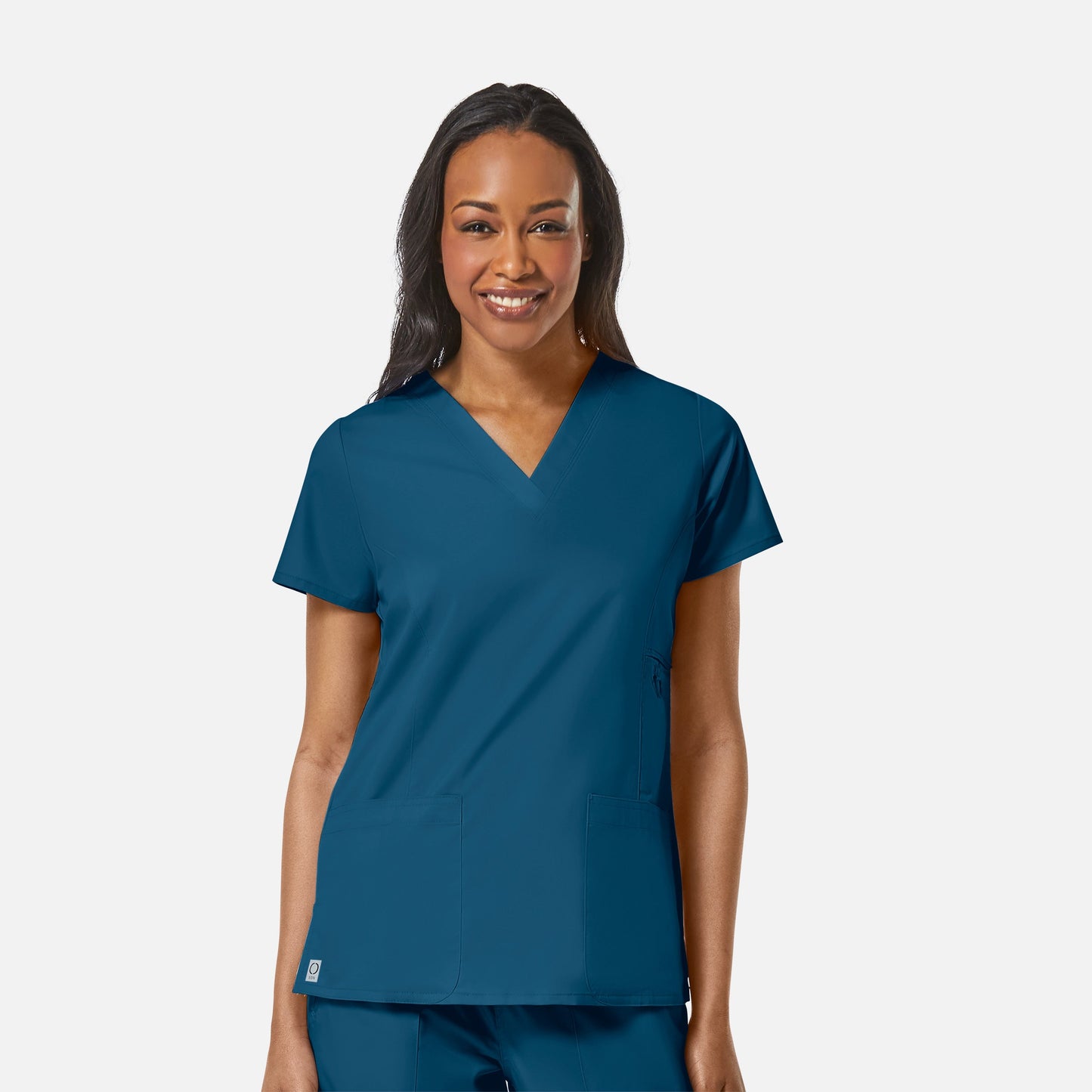 Maevn EON 1708 Women's Multi-Pocket V-neck Top — Clearance