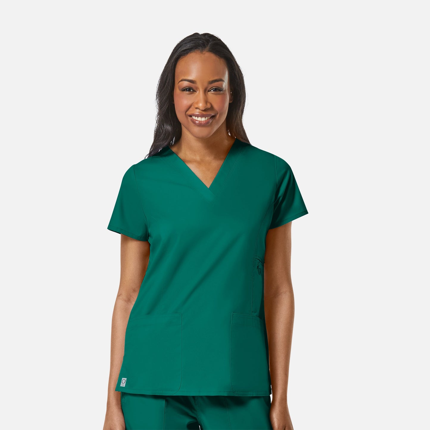 Maevn EON 1708 Women's Multi-Pocket V-neck Top — Clearance