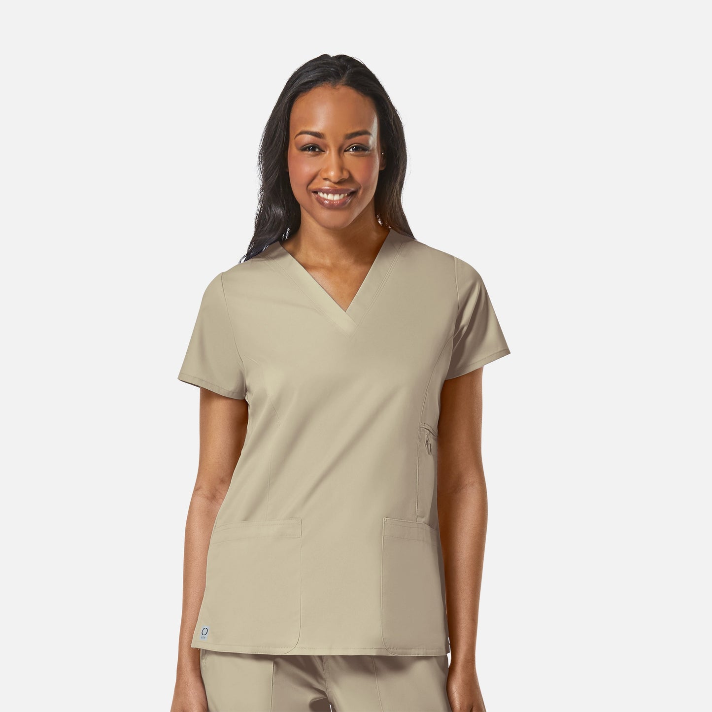Maevn EON 1708 Women's Multi-Pocket V-neck Top — Clearance