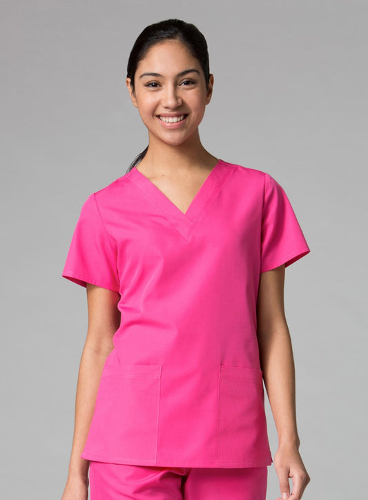 Maevn RedPanda 1716 Women's V-Neck Top