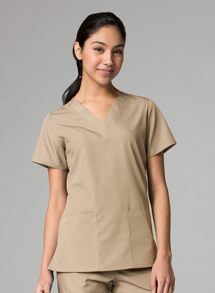 Maevn RedPanda 1716 Women's V-Neck Top