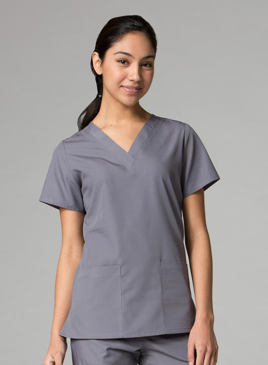 Maevn RedPanda 1716 Women's V-Neck Top