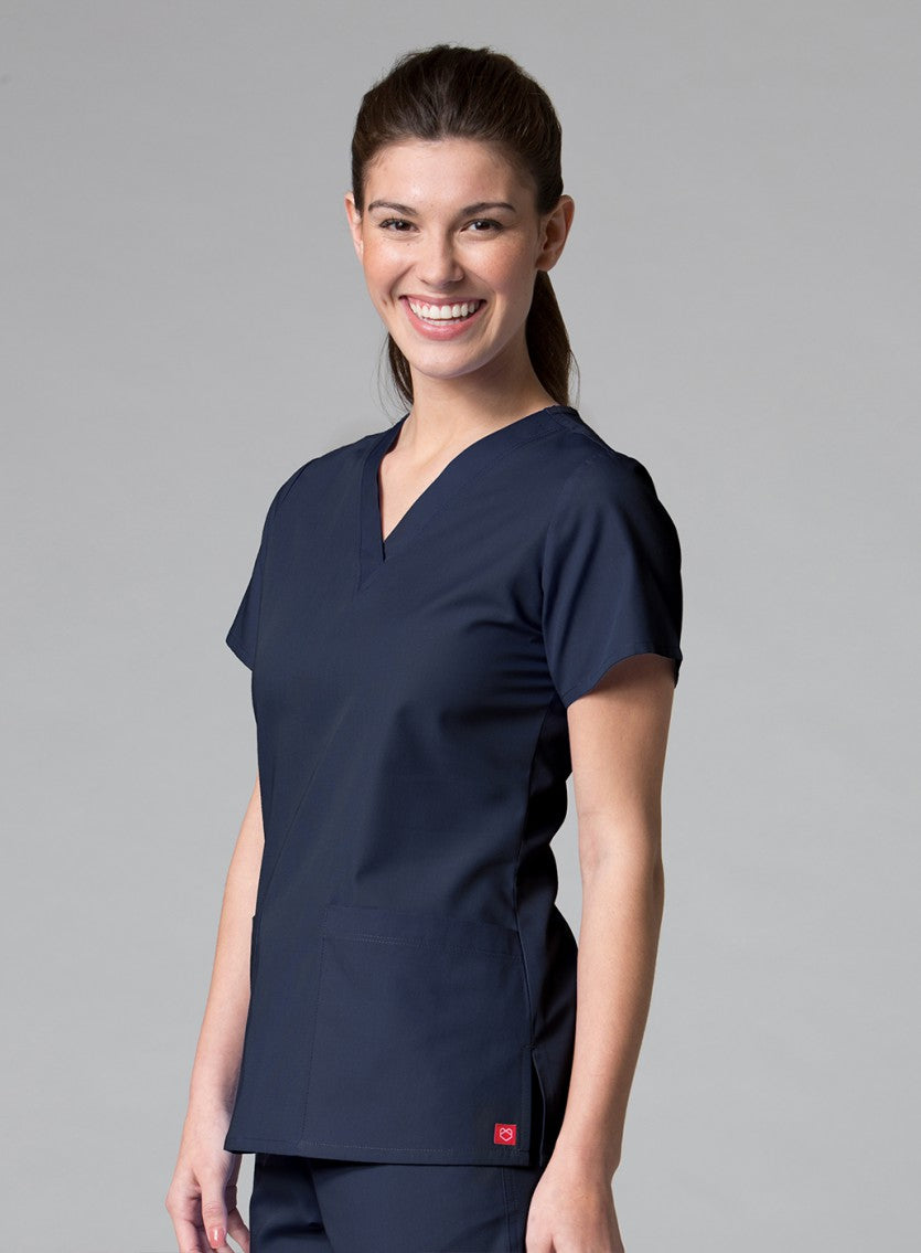 Maevn RedPanda 1716 Women's V-Neck Top