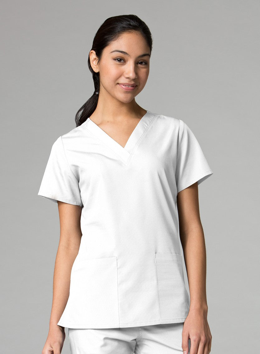 Maevn RedPanda 1716 Women's V-Neck Top