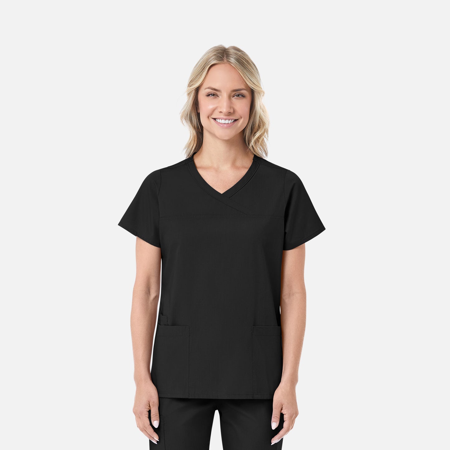 Maevn RedPanda 1726 Women’s Mock Wrap Top