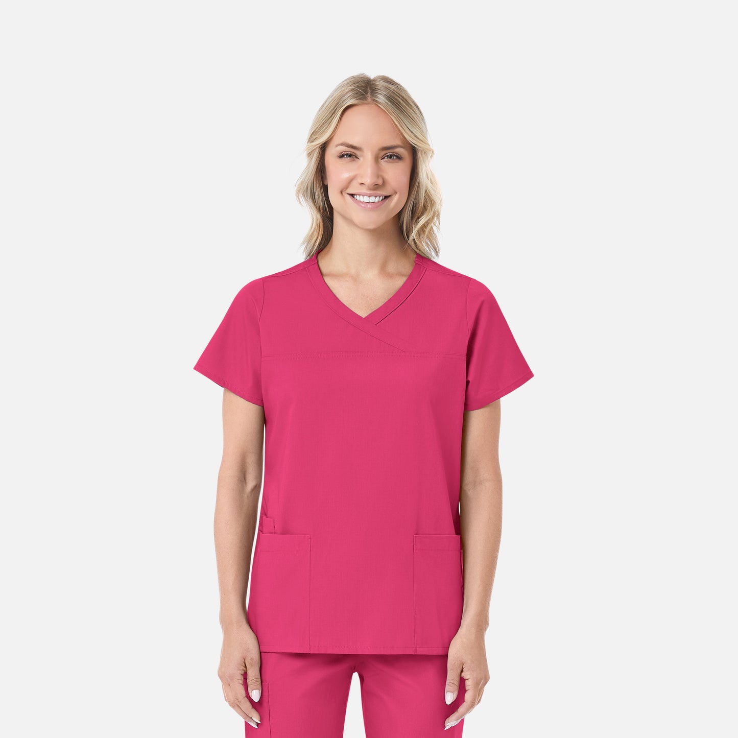 Maevn RedPanda 1726 Women’s Mock Wrap Top