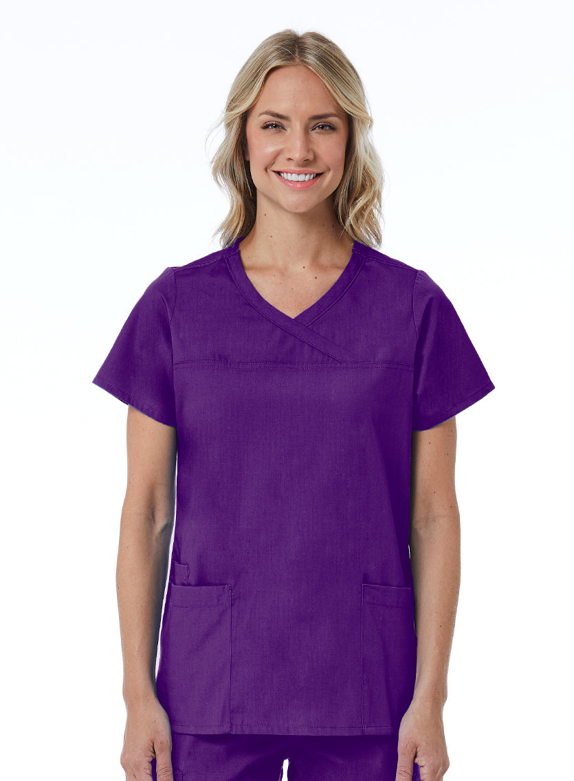Maevn RedPanda 1726 Women's Mock Wrap Top — Clearance