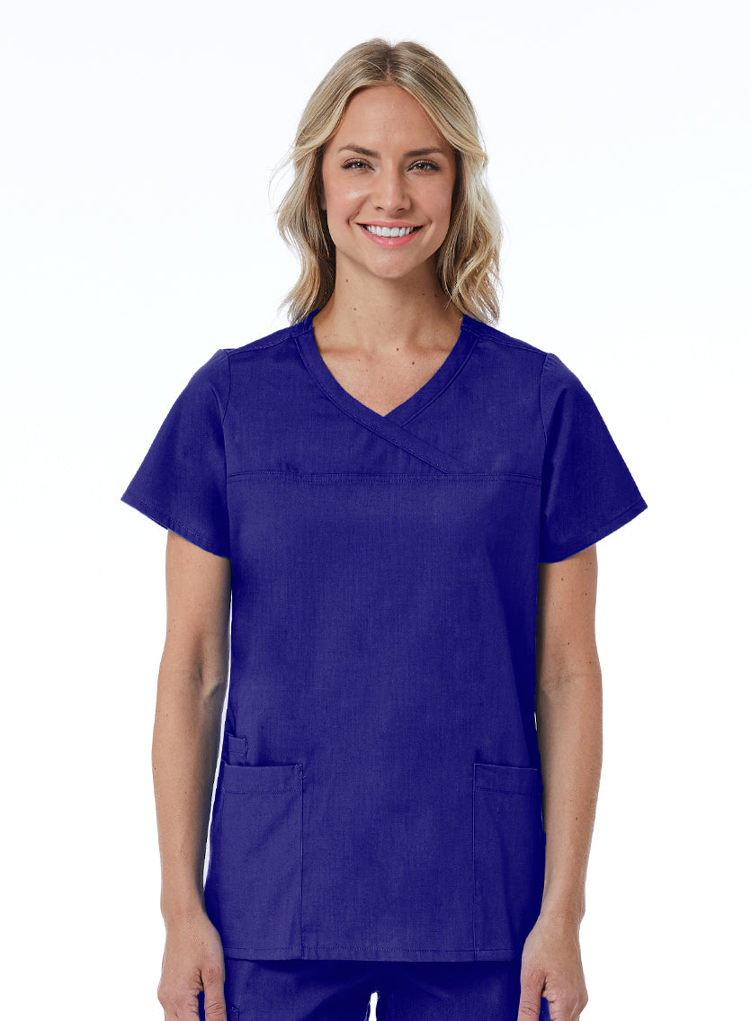 Maevn RedPanda 1726 Women's Mock Wrap Top — Clearance