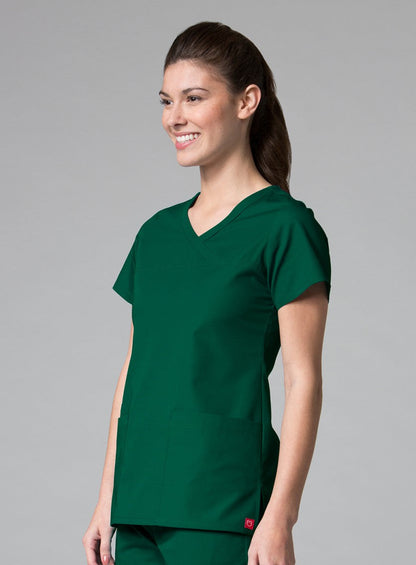 Maevn RedPanda 1726 Women's Mock Wrap Top — Clearance