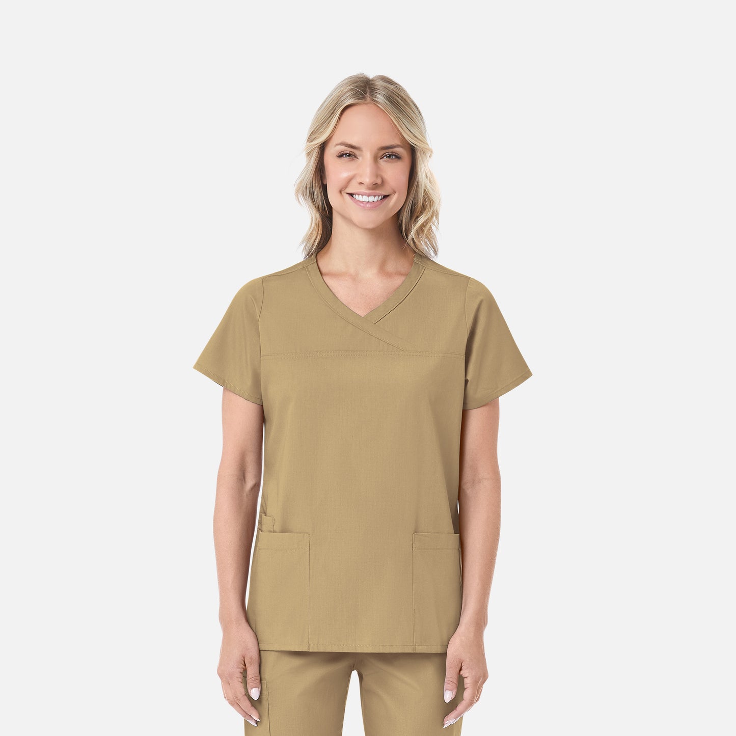 Maevn RedPanda 1726 Women’s Mock Wrap Top