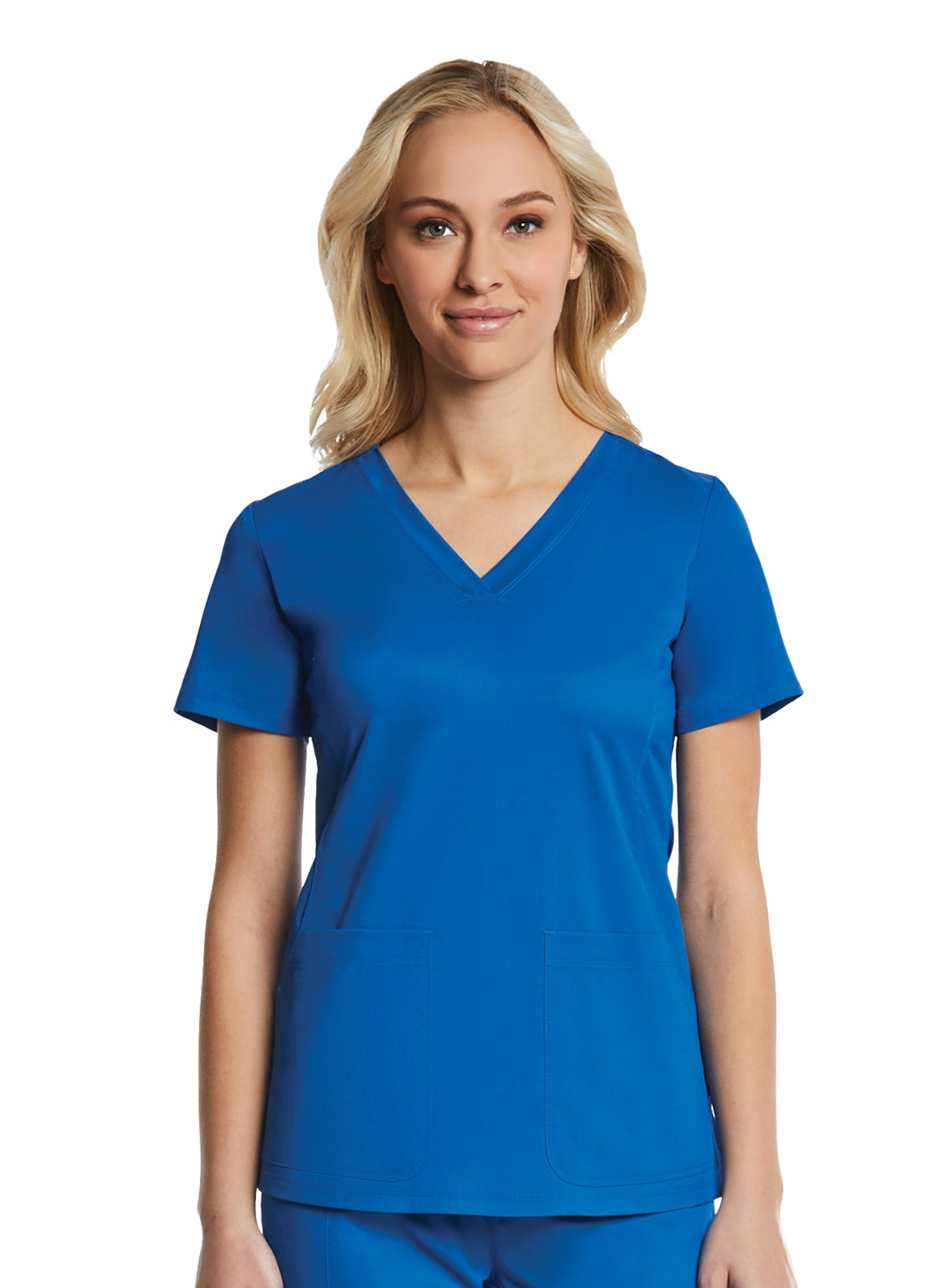 Maevn EON Sport 1768 Women's Multi-Pocket V-neck Top