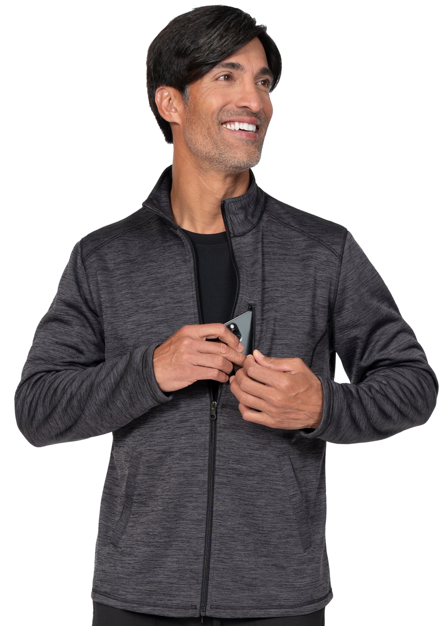 Zavaté Men's 2036 Brandon Bonded Fleece Jacket