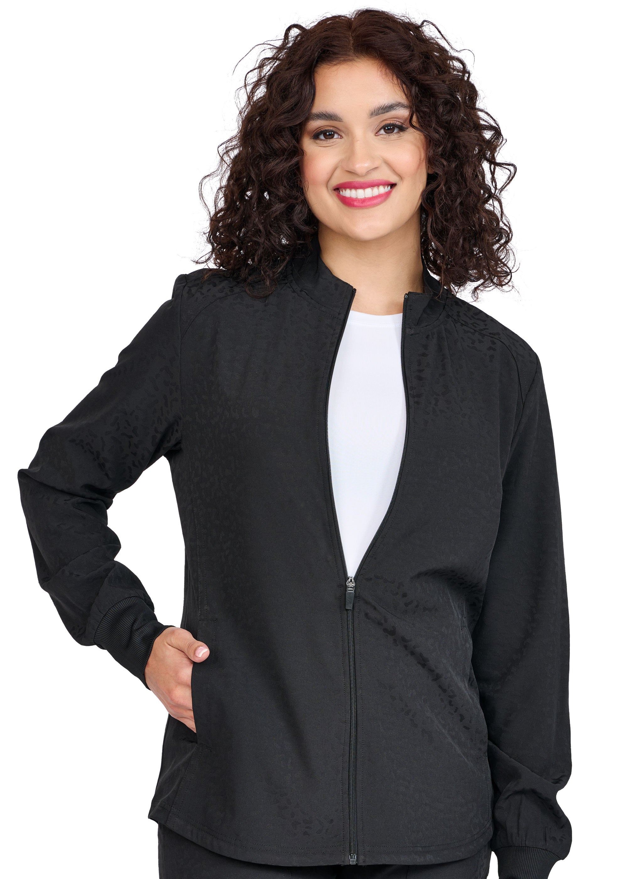 Zavaté Ava Therese Women's 2039 Cheetah Warm-Up Jacket – The