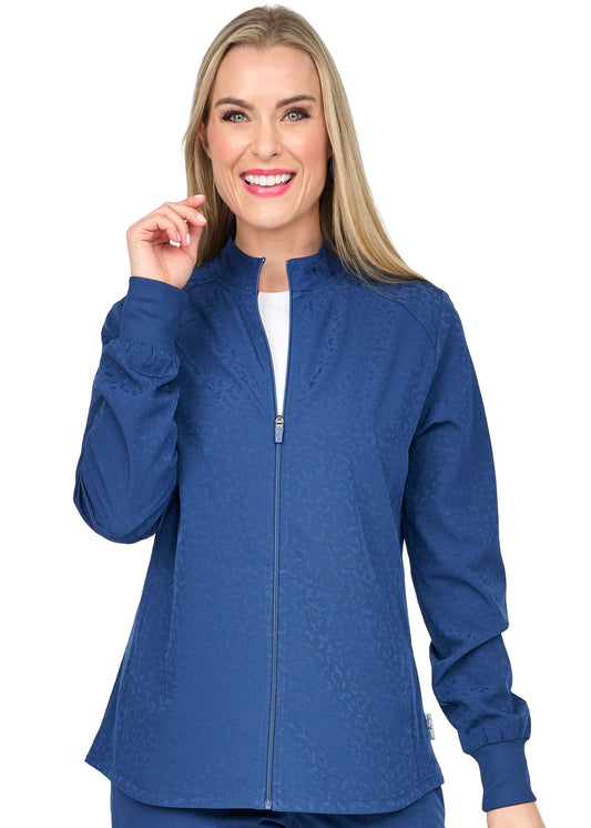 Zavaté Jacquard 2039 Cheetah Warm-Up Jacket