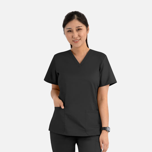Maevn Blossom Signature 2100 Ladies Basic V-Neck Top