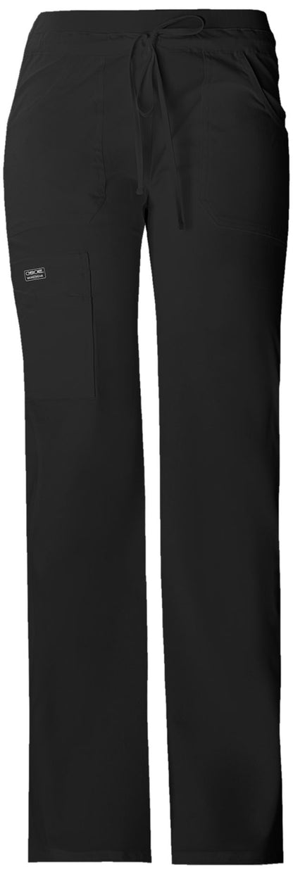 Cherokee WW Core Stretch Women's 24001 Drawstring Cargo Pant