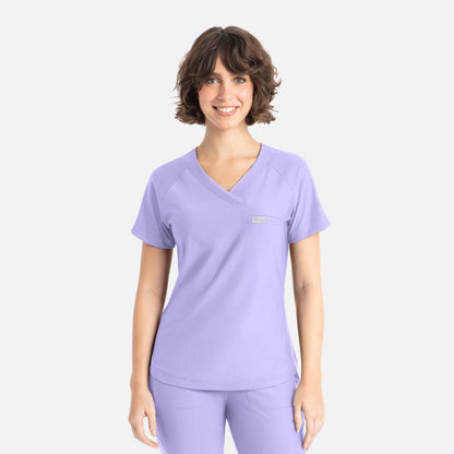 Maevn Embrace 2502 Luna - Tuckable Y-Neck Top