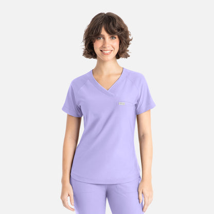 Maevn Embrace 2502 Luna - Tuckable Y-Neck Top — Clearance
