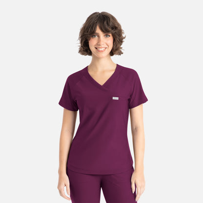 Maevn Embrace 2502 Luna - Tuckable Y-Neck Top