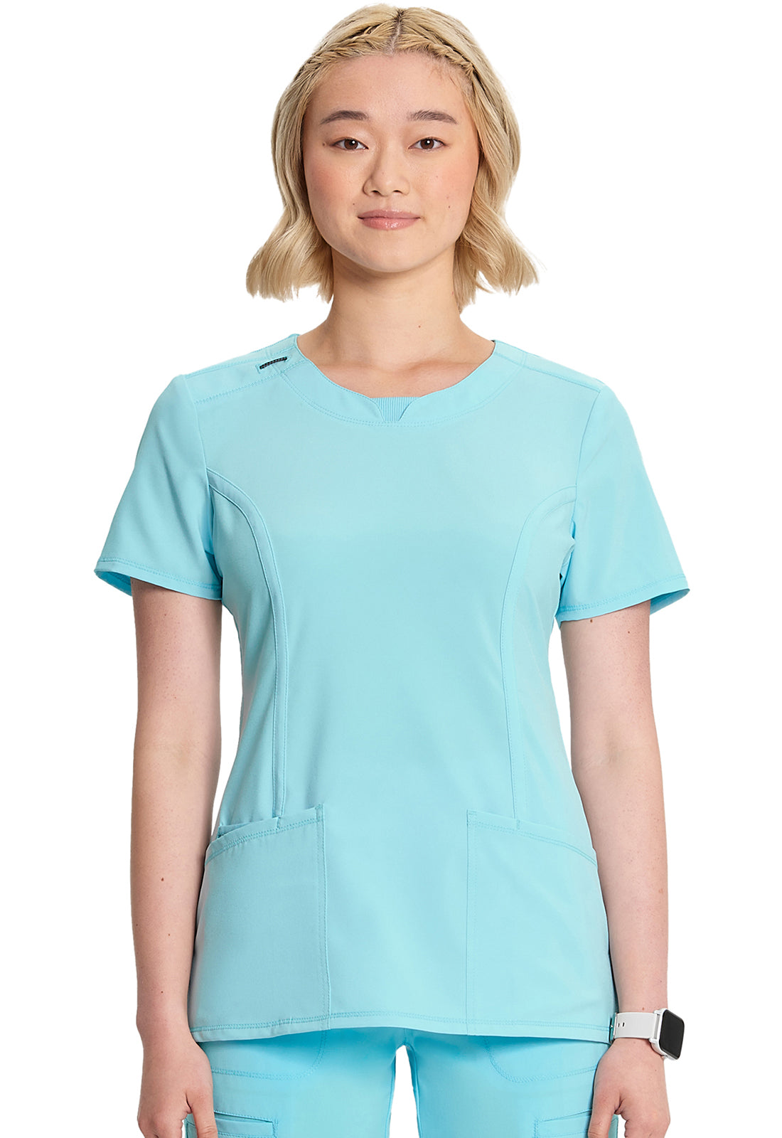 Cherokee Infinity Women's 2624A Round Neck Top