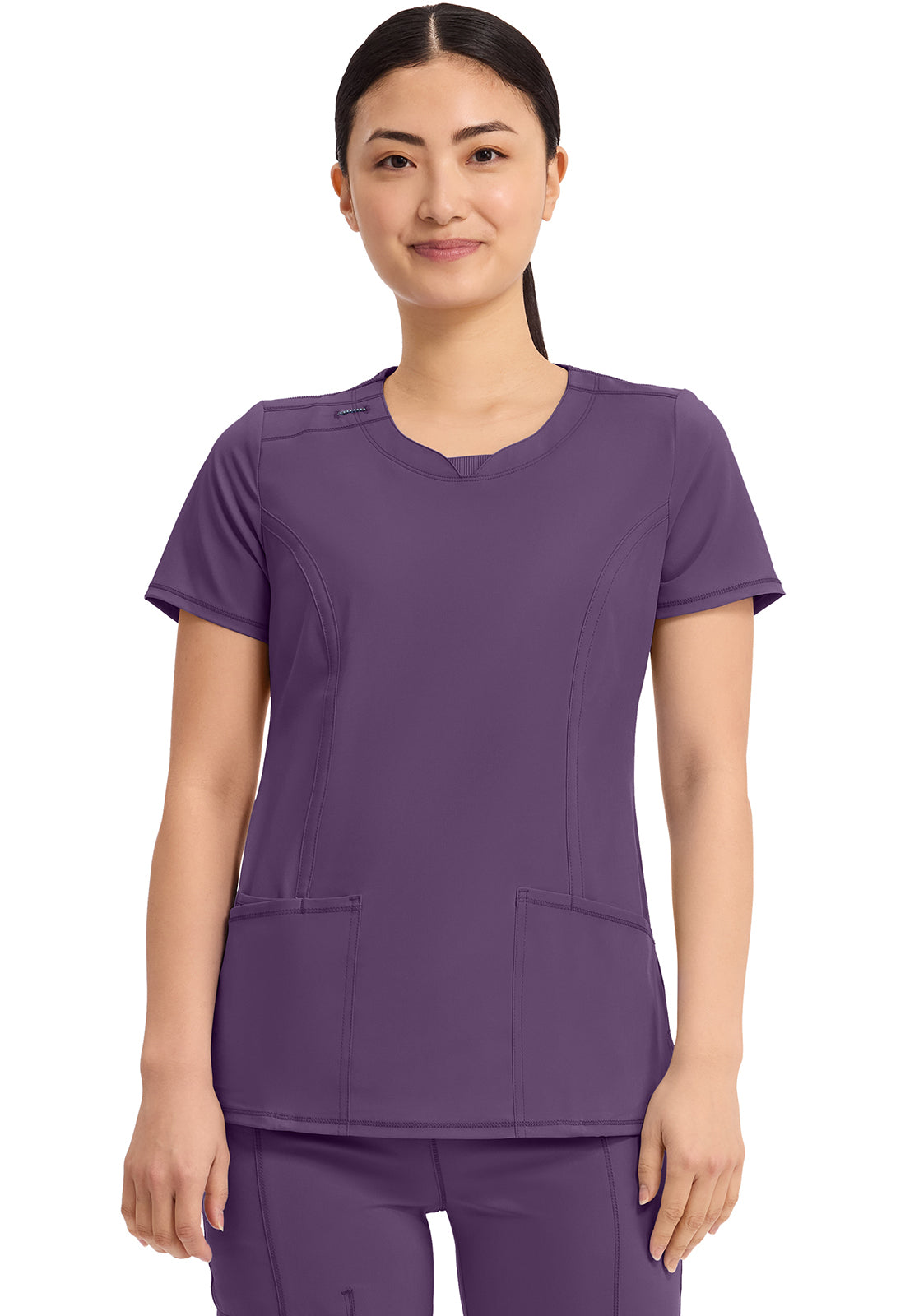 Cherokee Infinity Women's 2624A Round Neck Top