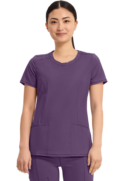 Cherokee Infinity Women's 2624A Round Neck Top