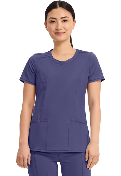 Cherokee Infinity Women's 2624A Round Neck Top