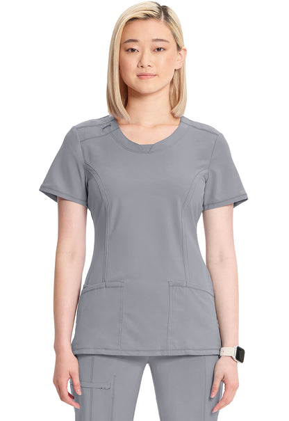 Cherokee Infinity Women's 2624A Round Neck Top