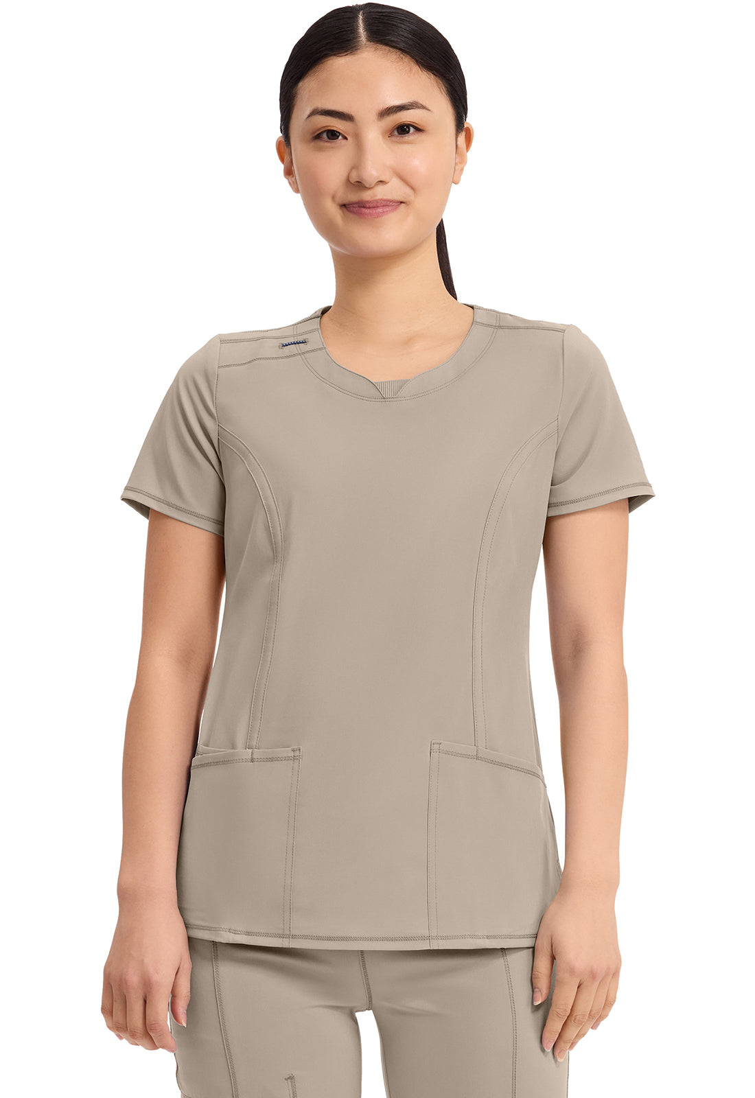 Cherokee Infinity Women's 2624A Round Neck Top