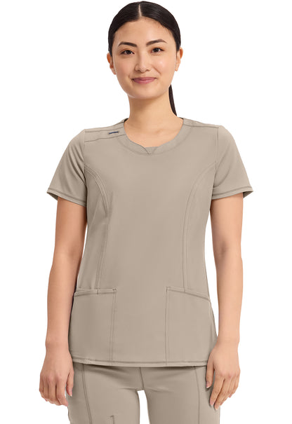 Cherokee Infinity Women's 2624A Round Neck Top