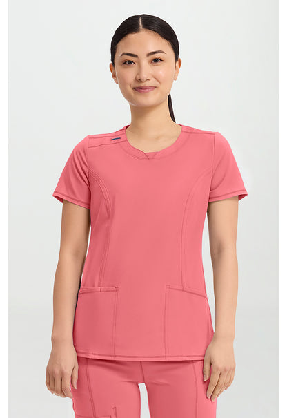 Cherokee Infinity Women's 2624A Round Neck Top