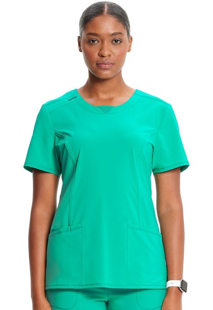 Cherokee Infinity Women's 2624A Round Neck Top