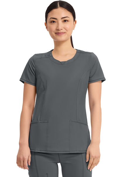 Cherokee Infinity Women's 2624A Round Neck Top