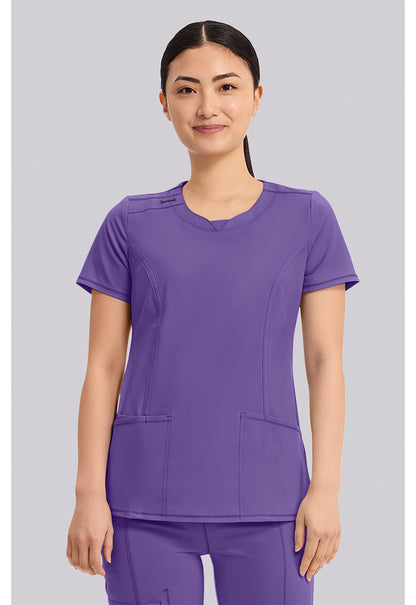 Cherokee Infinity Women's 2624A Round Neck Top