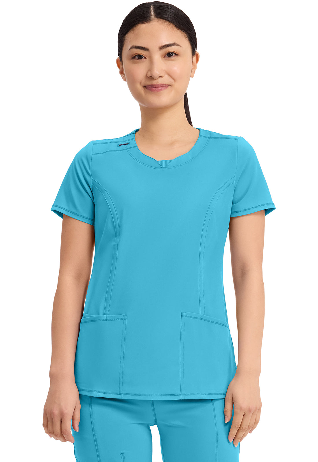 Cherokee Infinity Women's 2624A Round Neck Top