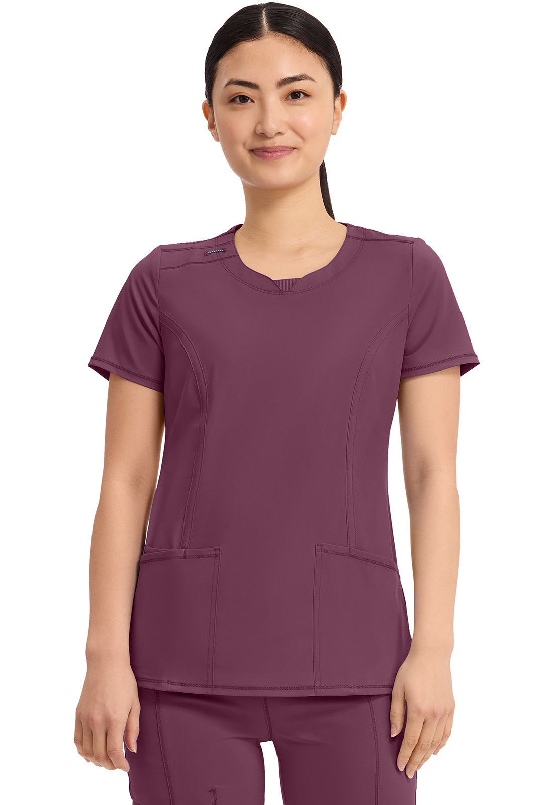 Cherokee Infinity Women's 2624A Round Neck Top