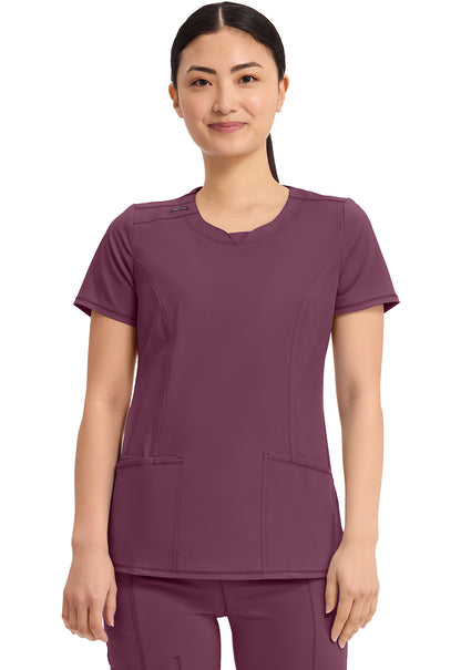 Cherokee Infinity Women's 2624A Round Neck Top