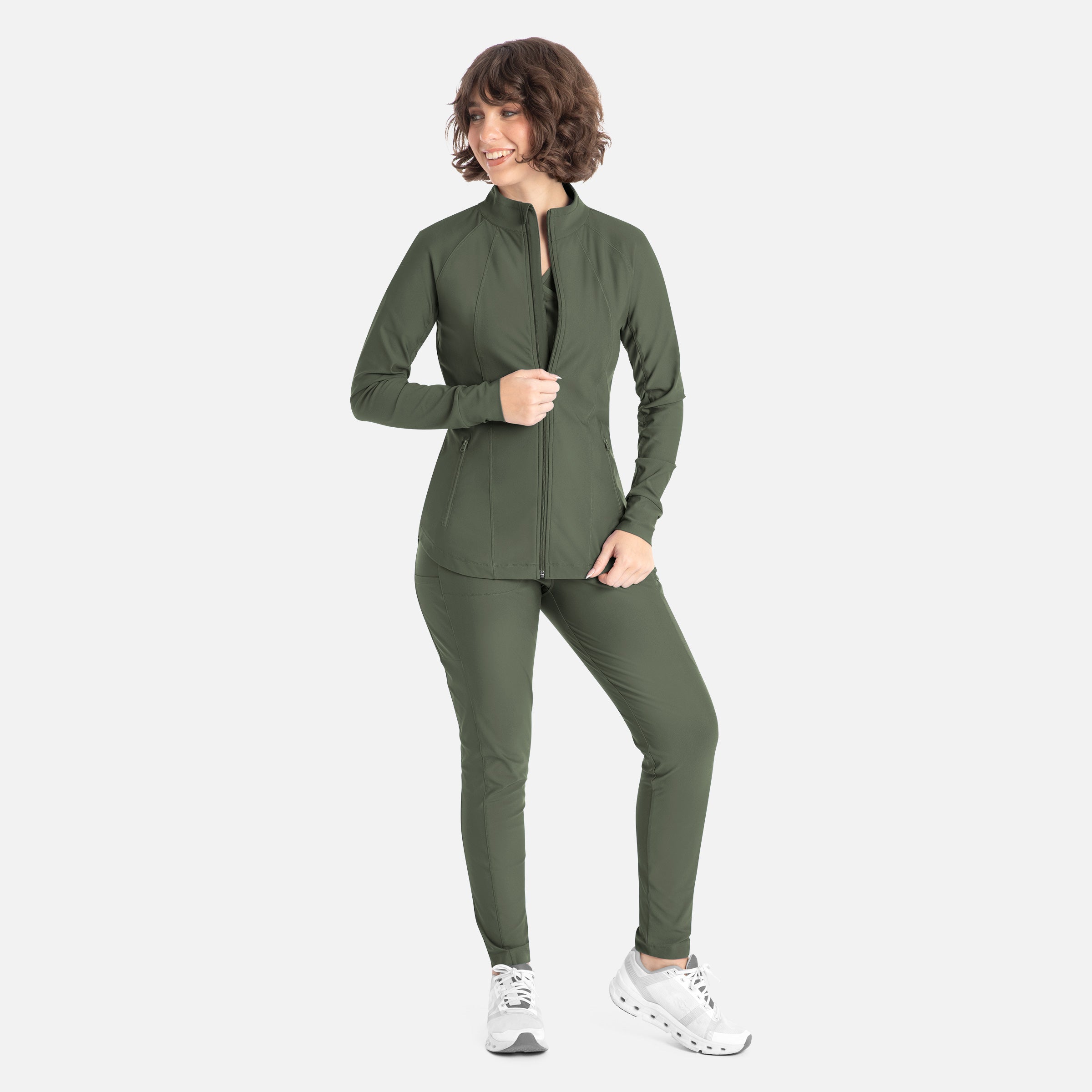 Maevn Embrace 2701 Eden - Full Zip Track Jacket – The Uniform Shoppe