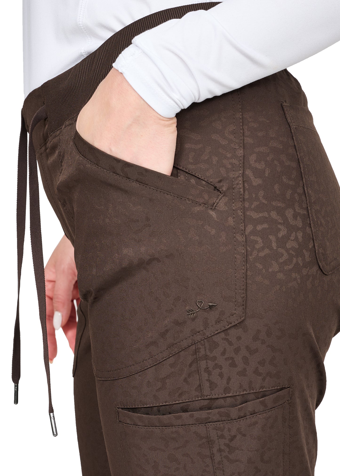 Zavaté Ava Therese 3070P Petite Sheba Jacquard Pant