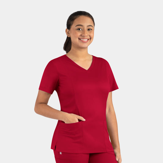 Maevn Matrix 3501 Women's Double V-Neck Top