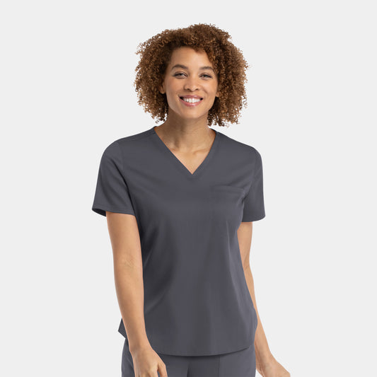 Maevn Matrix 3503 Women's Tuckable V Neck Top