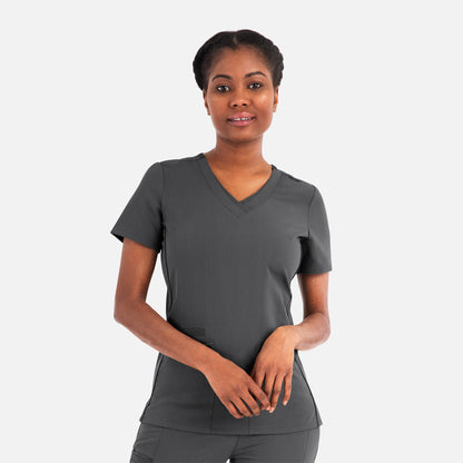 Maevn Matrix Pro 3901 Women's Layered V-Neck Top