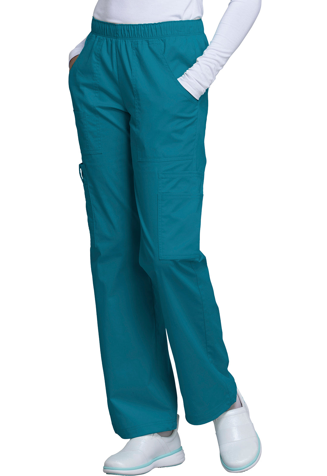 WW Core Stretch Women's 4005 Mid Rise Pull-On Cargo Pant