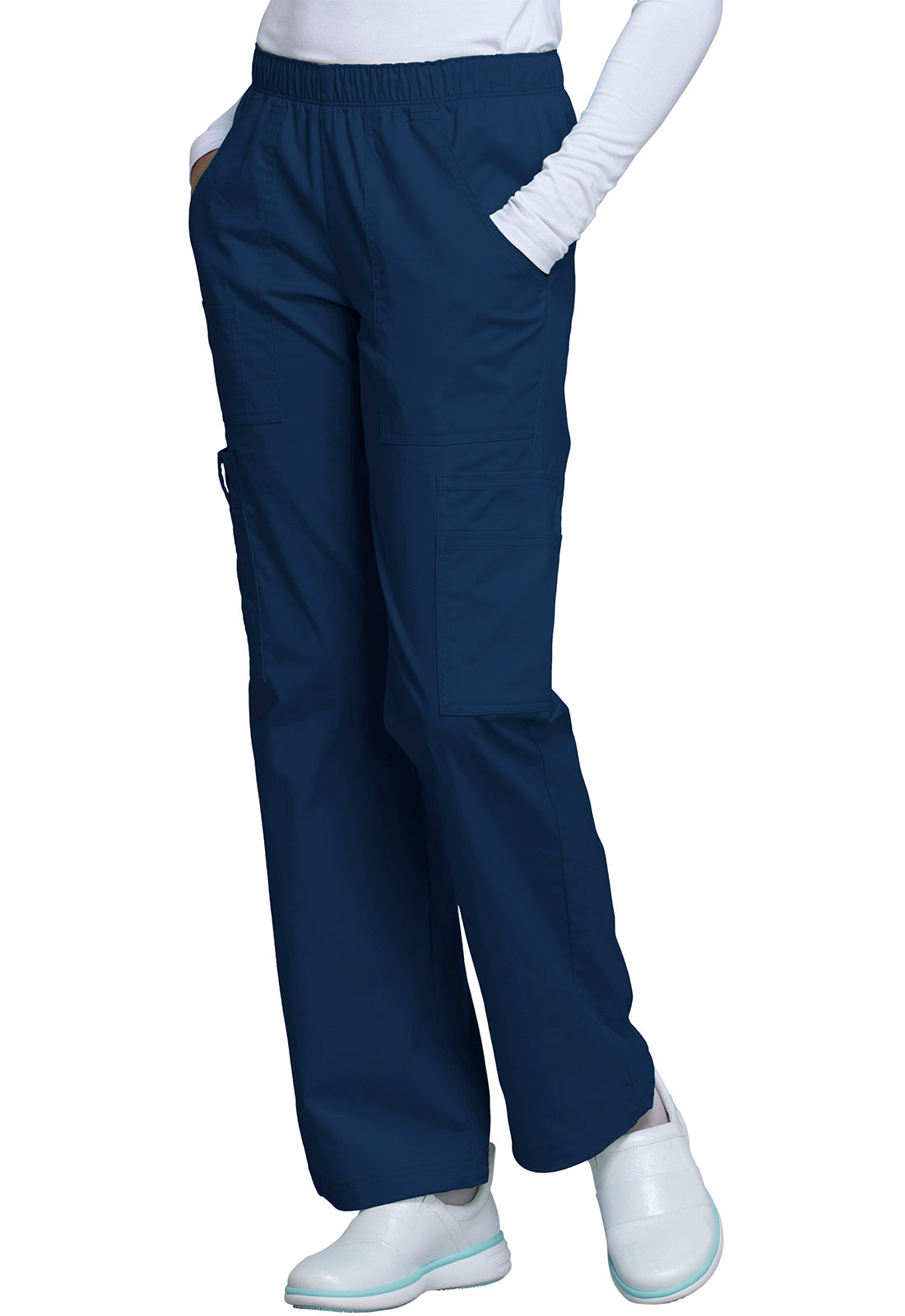 WW Core Stretch Women's 4005 Mid Rise Pull-On Cargo Pant