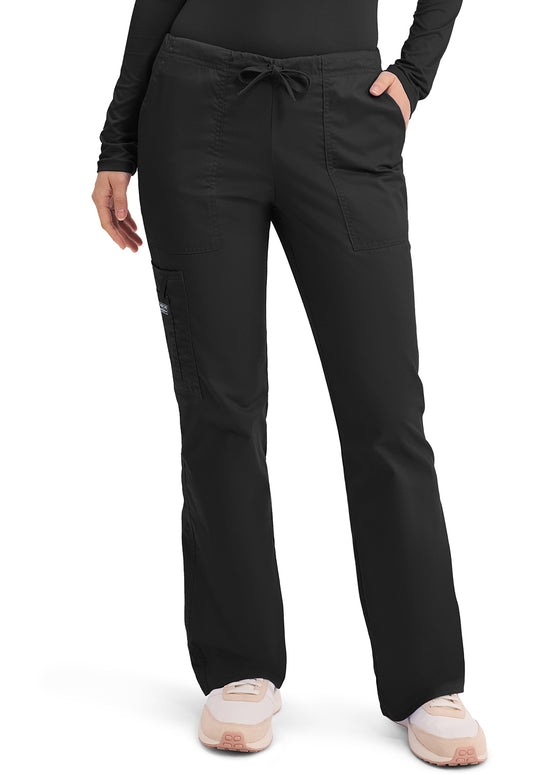 WW Core Stretch Women's 4044 Mid Rise Drawstring Cargo Pant