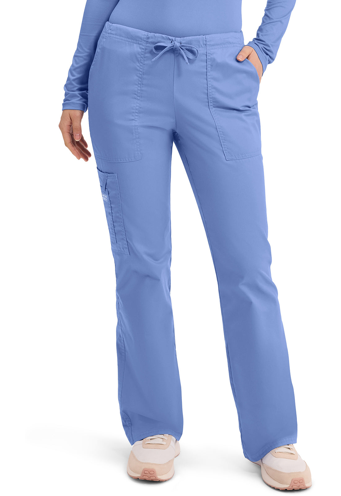 WW Core Stretch Women's 4044 Mid Rise Drawstring Cargo Pant