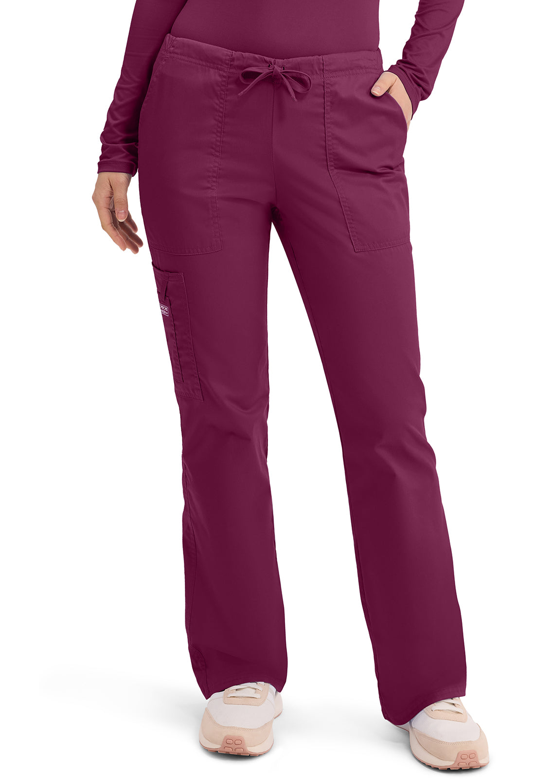 WW Core Stretch Women's 4044 Mid Rise Drawstring Cargo Pant