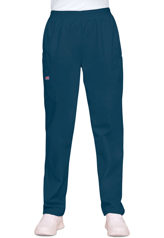 Cherokee WW Originals Women's 4200 Natural Rise Tapered Pull-On Cargo Pant