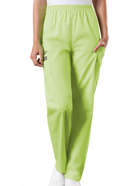 Cherokee WW Originals Women's 4200 Natural Rise Tapered Pull-On Cargo Pant