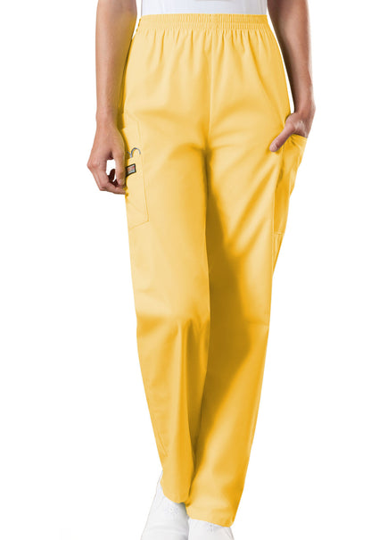 Cherokee WW Originals Women's 4200 Natural Rise Tapered Pull-On Cargo Pant